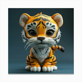 Tiger Cub 7 Canvas Print