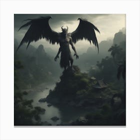 Scary Filipino Myths & Monsters: Aswang 2 Canvas Print