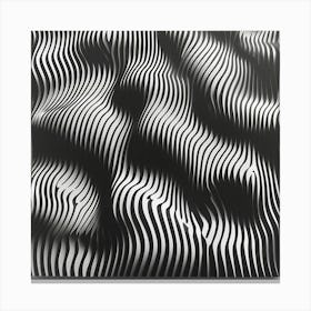 Wavy Lines 2 Canvas Print