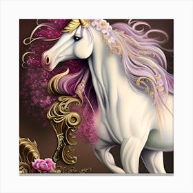 Fantasy Unicorn Canvas Print