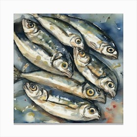 Sardines chapitre 2 Canvas Print