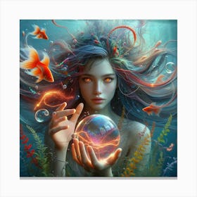 Mermaid 51 Canvas Print