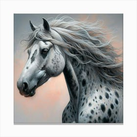 Polo Horse Canvas Print