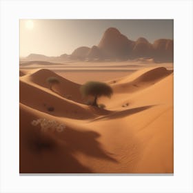 Sahara Desert 148 Canvas Print