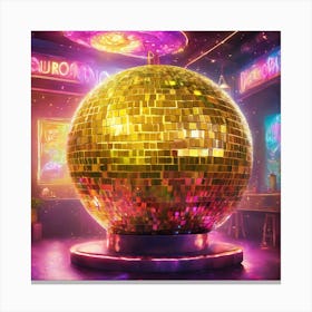 Disco Ball 31 Canvas Print