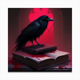 Raven 3 Canvas Print