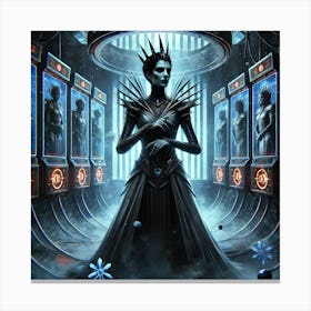 Queen Sorath Elemental Power Canvas Print