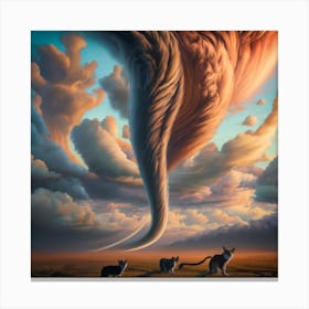 Tornadoes Canvas Print