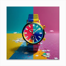 Rainbow Watch 1 Canvas Print