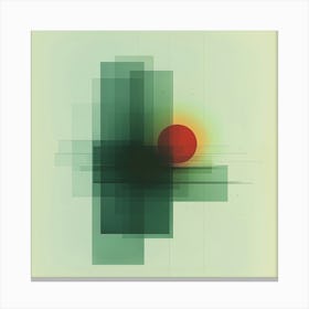 Abstract modern art Canvas Print