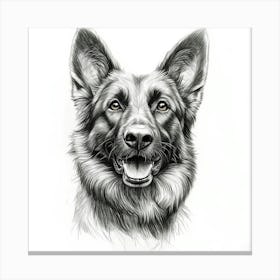 German Shepherd 1 Canvas Print