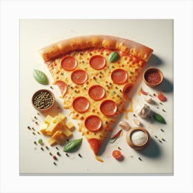 Pizza38 Canvas Print