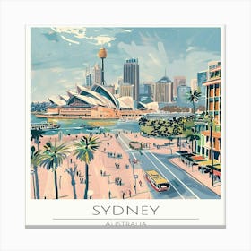 Sydney Opera House Canvas Print