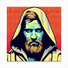 Obi-Wan Kenobi Pop Art Canvas Print