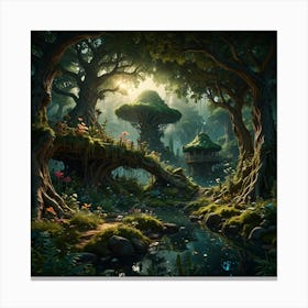 Fairytale Forest 34 Canvas Print