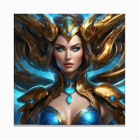 League Of Legends dg Canvas Print