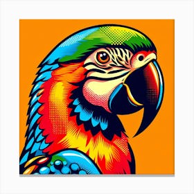 Colorful Parrot 5 Canvas Print