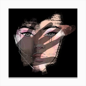 Woman Domestic Violence Oppression Canvas Print