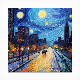 Starry Night 9 Canvas Print