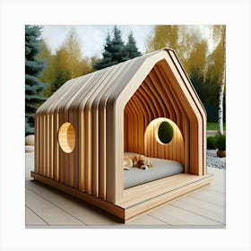 Dog House Canvas Print