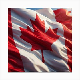 Canadian Flag Canvas Print