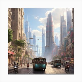 Cityscape Canvas Print