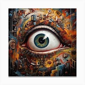 Eye Of The Machine Canvas Print