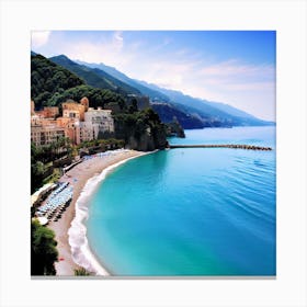 Aeolian Coast Canvas Print