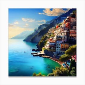 Positano Canvas Print