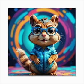 Chipmunk 38 Canvas Print