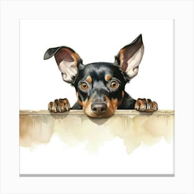 Dachshund Dog 3 Canvas Print