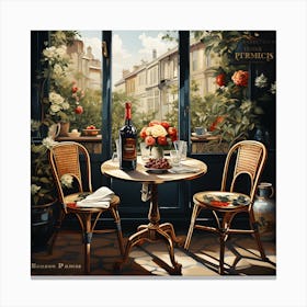 Old Paris By Csaba Fikker 10 Canvas Print