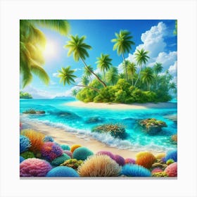 Coral Reef 4 Canvas Print