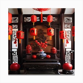 Chinese New Year Canvas Print