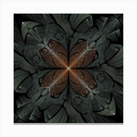 Art Abstract Fractal Pattern Canvas Print