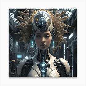 Future Synthesis 10 Canvas Print