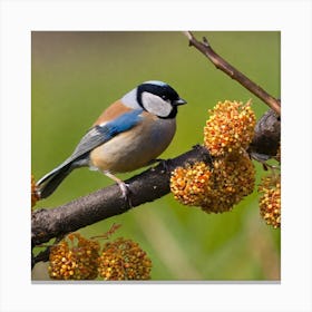 Blue Tit 37 Canvas Print