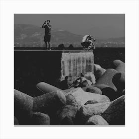 Turists Canvas Print