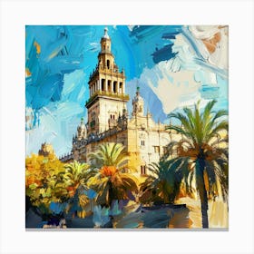 Seville Cathedral 2 Canvas Print