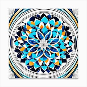 Mandala 53 Canvas Print