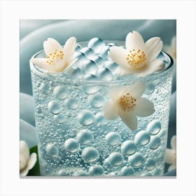 Sovereign Flame Water Inspired Jasmine Pearls Cocktail Canvas Print