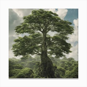 Tree Of africa Canvas Print