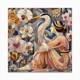 Heron Canvas Print