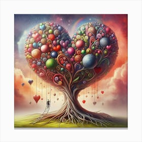 Heart Tree 1 Canvas Print