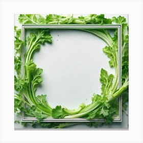 Frame Of Parsley Canvas Print