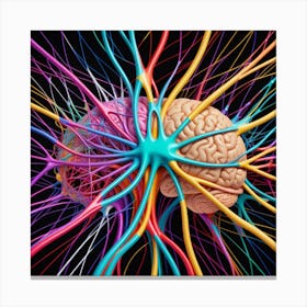 Brain And Nervous System 40 Canvas Print