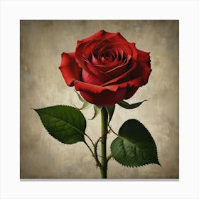 Red Rose 8 Canvas Print