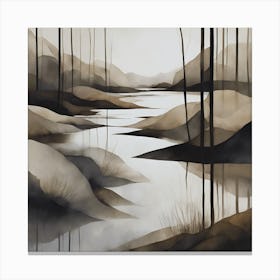 Silent River Canvas Print