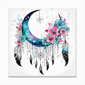 Dreamcatcher of the old world Canvas Print
