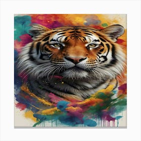 Tiger Painting Canvas Print